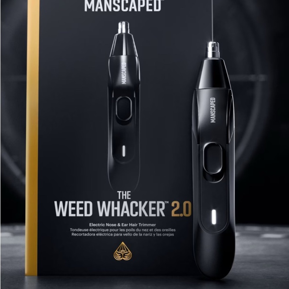 Black Weed Whacker 2.0 Nose & Ear Hair Trimmer
BRAND NEW UNOPENED